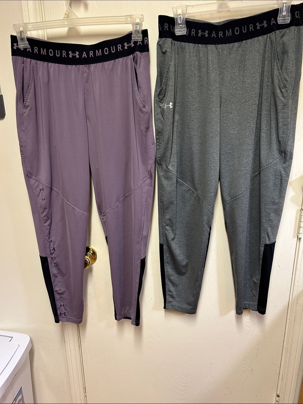 Under Armour Women’s Purple and Gray Performance Joggers - 2 Pack